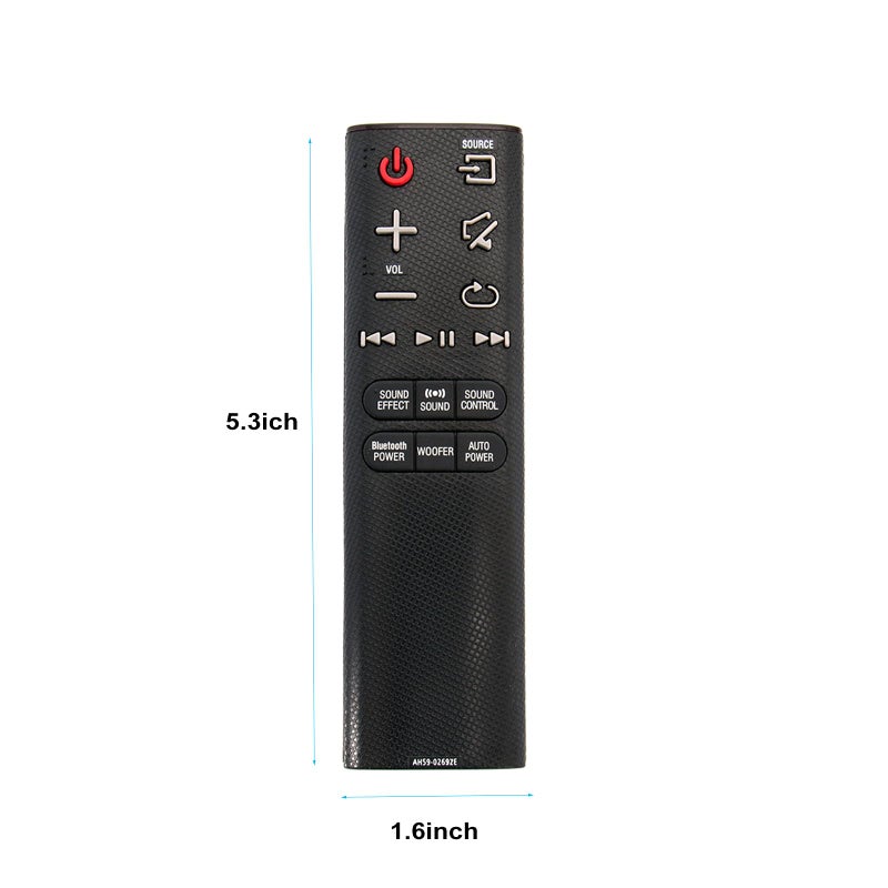 econtrolly New Replacement Remote Control AH59-02692E Compatible with Samsung soundbar HW-JM6000C HW-J55 HW-J551 HW-JM35 HW-J450 HW-J355 HW-J355/ZA HW-J450/ZA HW-J550 HW-J550/ZA HW-J6000 HW-J6000/ZA HW-JM35/ZA - Image 3